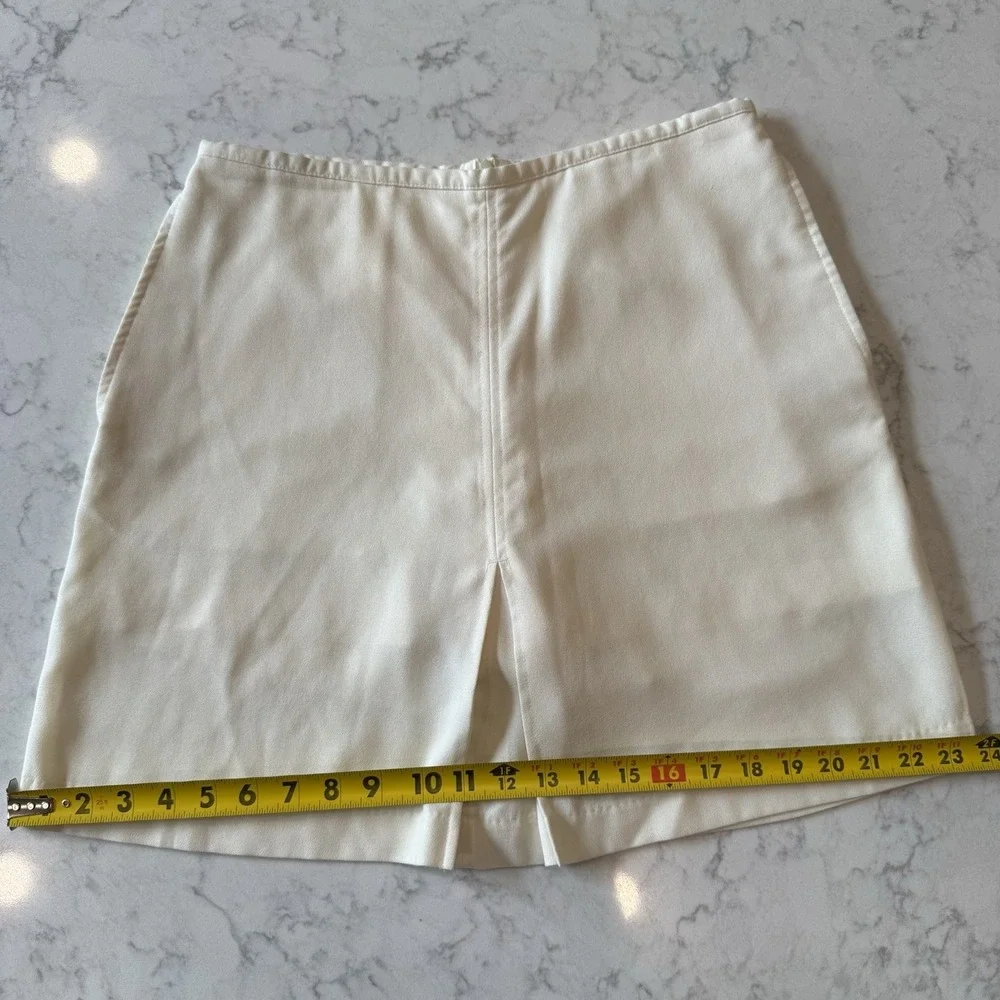 Nike GOLF Ivory Athletic Skort Size 6 Small Pockets